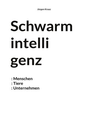 cover image of Schwarmintelligenz